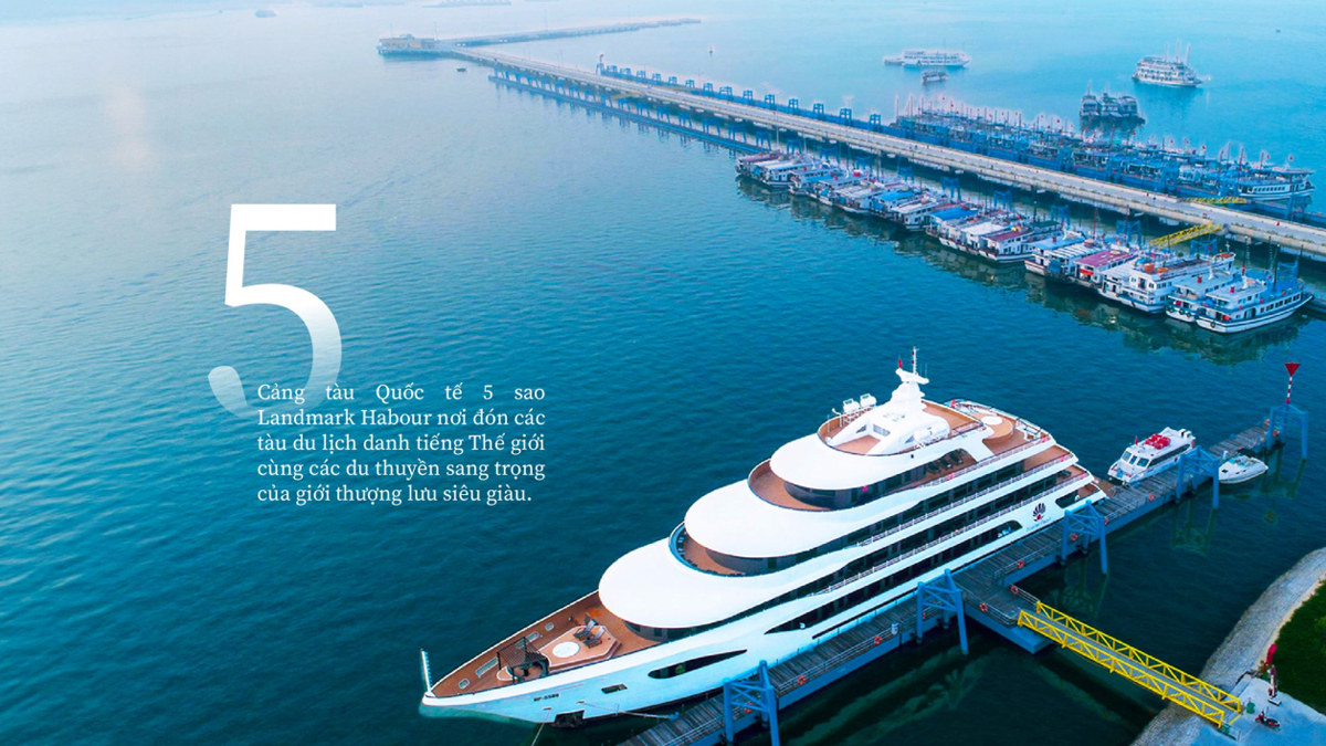 Cảng tàu quốc tế 5 sao Landmark Habour