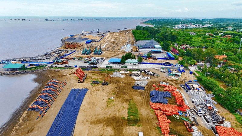 Tiến độ phân khu The Green Bay Cần Giờ Tháng 9-2025
