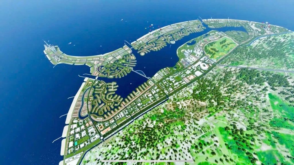 Bản đồ quy hoạch Bất động sản Cần Giờ, xác định các khu vực gần cầu Cần Giờ và khu đô thị lấn biển có tiềm năng tăng giá mạnh nhất trong 5 năm tới.
