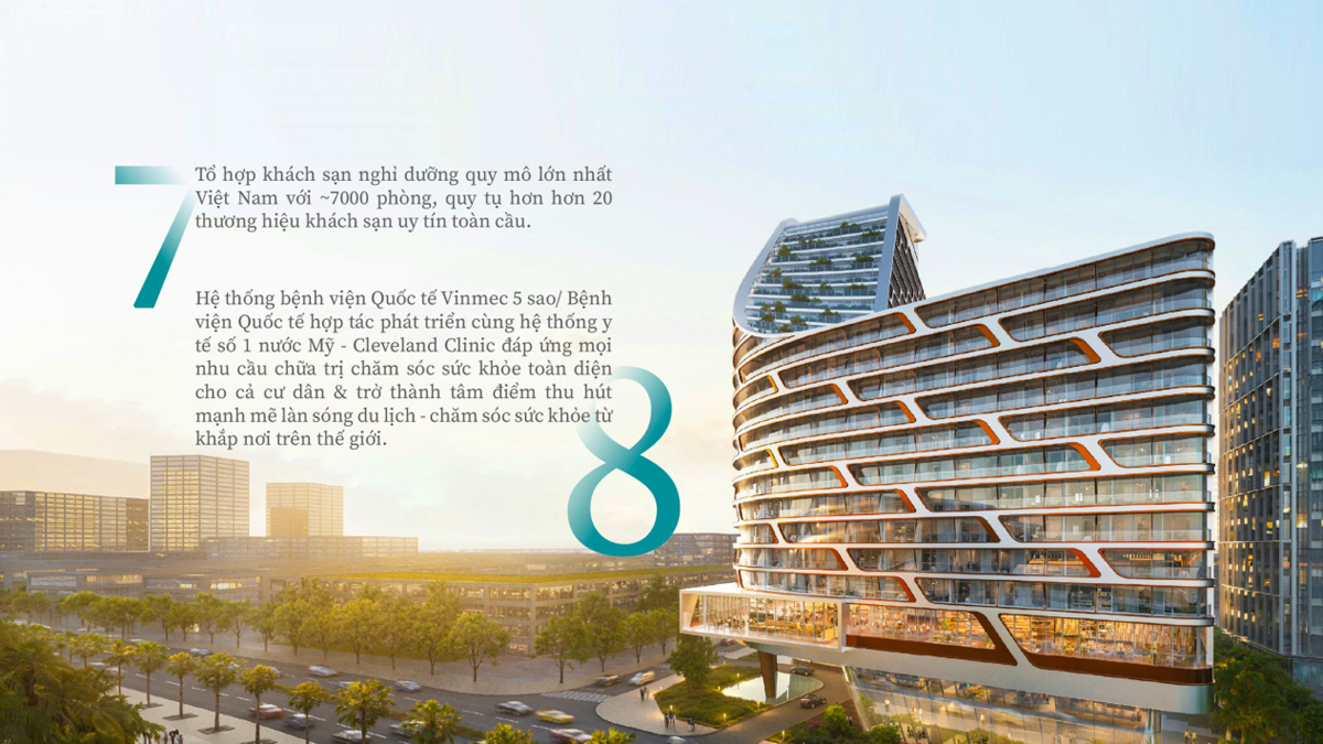 Tổ hơp khách sạn & hệ thống BV Vinmec