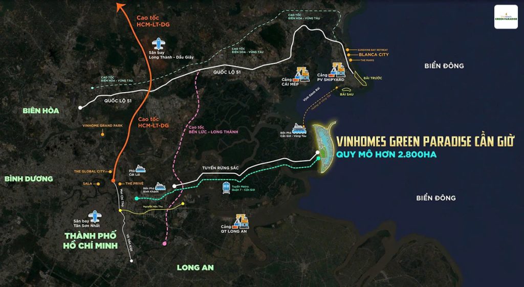 VỊ TRÍ VINHOMES CẦN GIỜ Ở ĐÂU? TẠI SAO NHÀ ĐẦU TƯ LẠI LỰA CHỌN