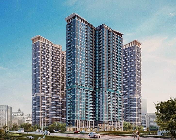 Phối cảnh kiến trúc sang trọng của phân khu The Beverly tại Vinhomes Grand Park Quận 9.