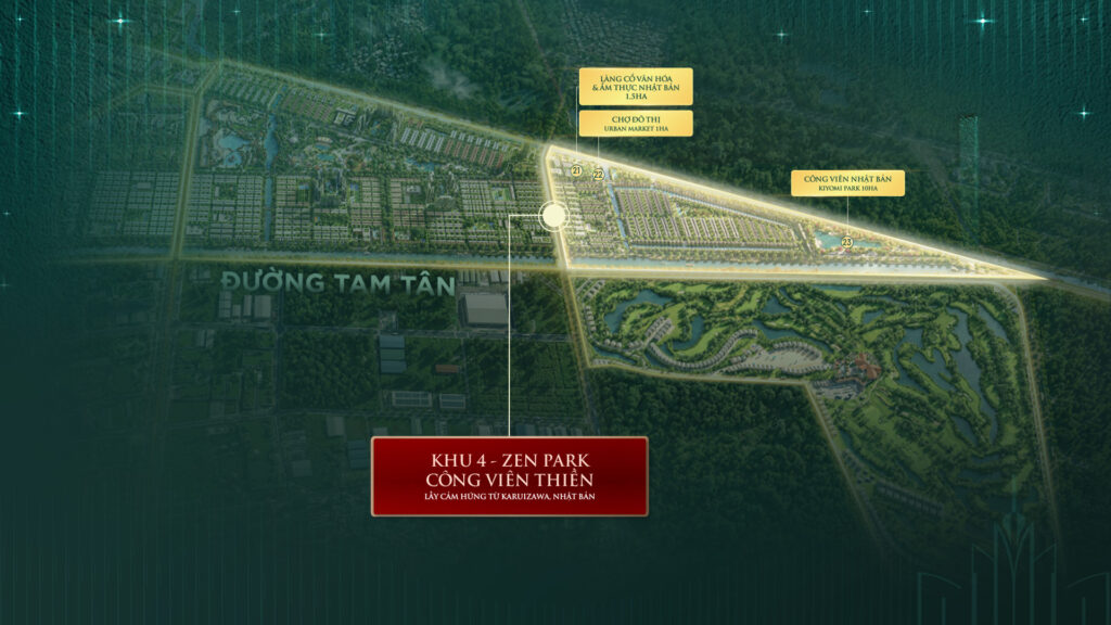 Phân khu Zen Park - Không gian thiền định an yên