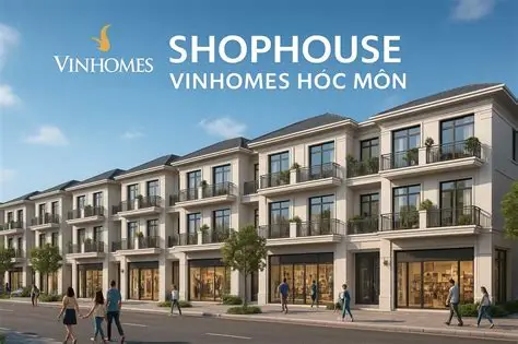 shophouse Vinhomes hóc môn