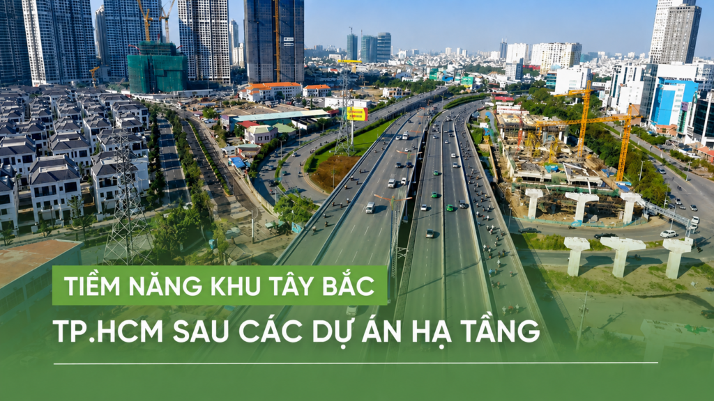 Tiềm năng khu Tây Bắc TP.HCM sau các dự án hạ tầng