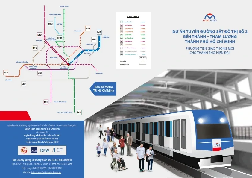 Tuyến Metro số 2 - Thay đổi thói quen di chuyển đô thị