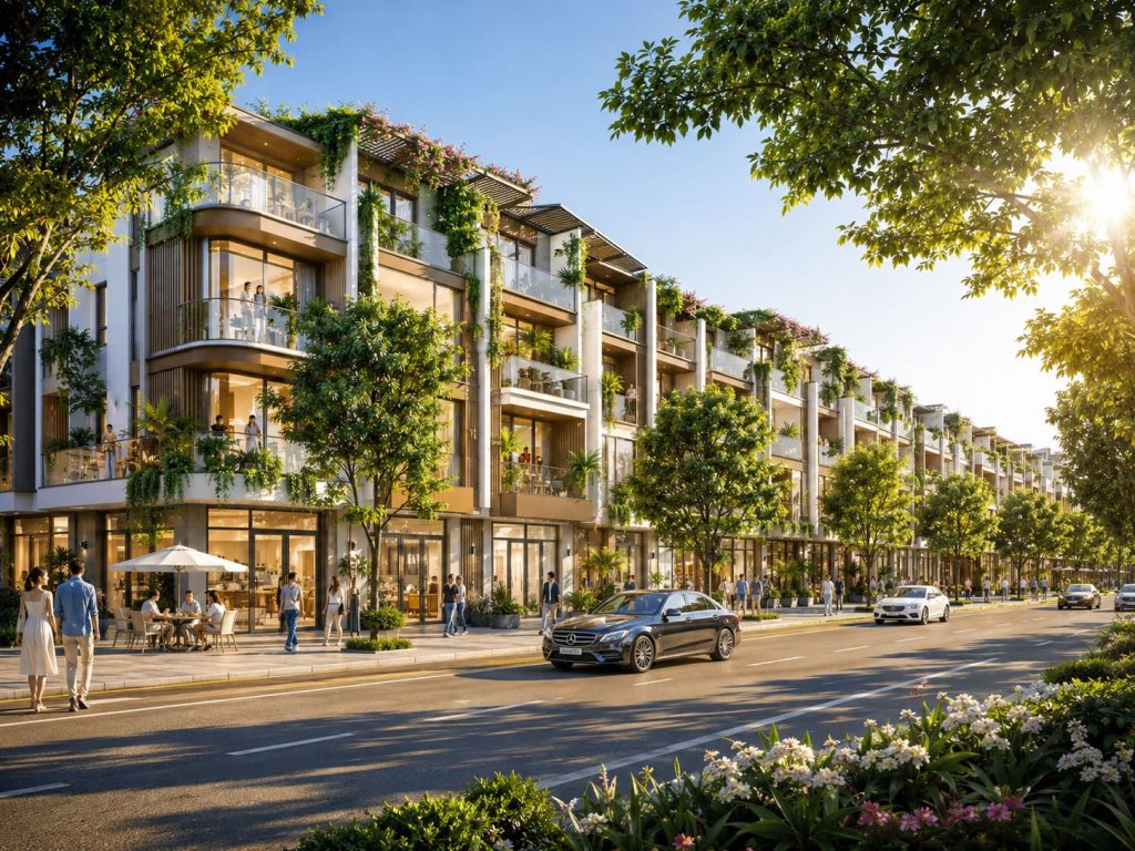 Thiết kế kiến trúc sang trọng và tối ưu công năng
