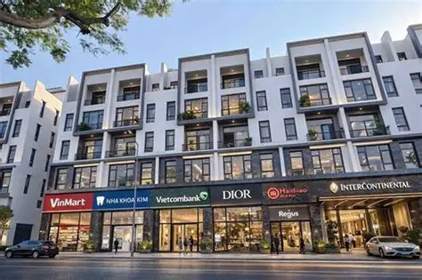 Shophouse tối ưu không gian kinh doanh và không gian sống.