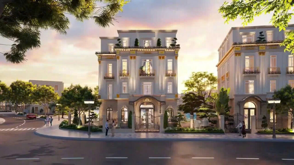 Thiết kế biệt thự Vinhomes Hóc Môn: Mẫu đơn lập