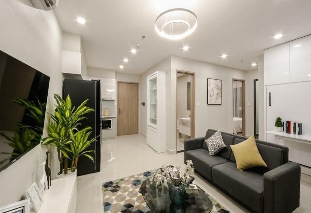 Đánh giá mặt bằng căn hộ Vinhomes Hóc Môn 2 phòng ngủ